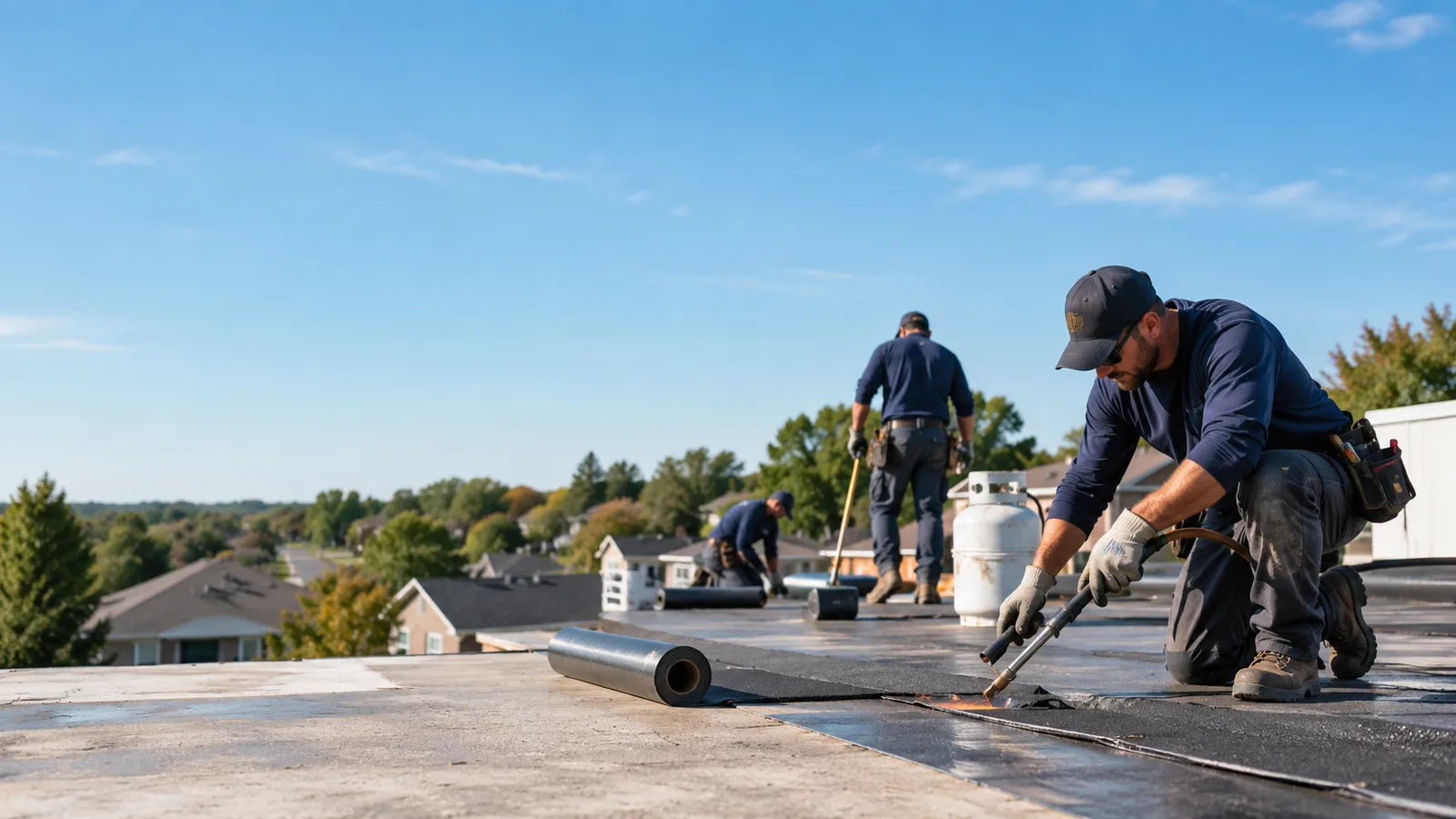 Flat Roof Leak Repair providers in Sterling, IL